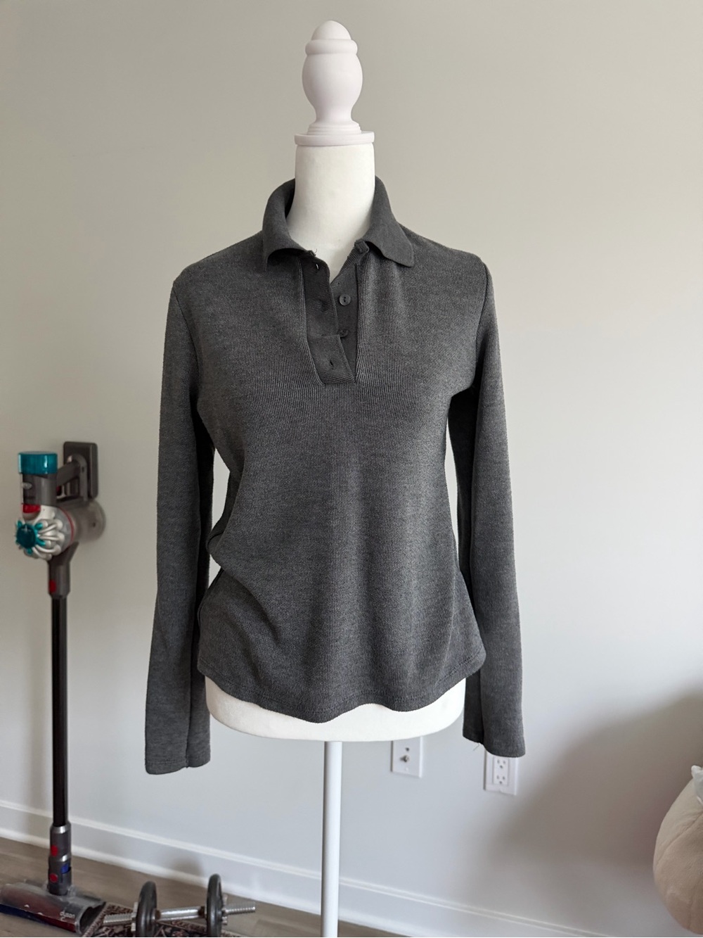 Knit polo